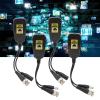 AMAKO 4PCS HD Video Balun Set for CCTV, CVI TVI AHD CVBS, 12V 48V, Thunder Transient Current Protection, ABS Housing Security System Accessories view 4