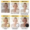 24/32/43/52in Light Reflectors for Photography with 5 in 1 Light Diffuser Panel &Bag,Photography Reflector Ideal for Content Creator Essentials&Photographer in Silver,Gold,White and Black view 2