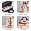 Hand painted heart Travel Laptop Backpack Lightweight Computer Bag Rucksack Waterproof Casual Hiking Daypack view 4
