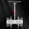 WQPMRMG TV Stand TV Unit, TV Ceiling Mount Adjustable Bracket, Fits Most LED Flat Screen, 40 to 60 Inch, Up to 50kg, VESA 400x600mm, White TV Mount TV Stand view 4