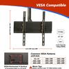 4 Sides Ceiling TV Mount Bracket - Tv Wall Mount, 360 Rotating Telescopic TV LIF, Height Adjustment TV Hanger, 4 Movement Flat/Curved Screen Bracket, Hanging R,32-50 inches TVs view 4