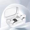 2-in-1 Ear Clip and semi-in-Ear 2 Pairs of Headphones The New Model in 2025 is Equipped with Intelligent Digital Display Power Bank Outdoor Sports air Conduction (Black) view 3