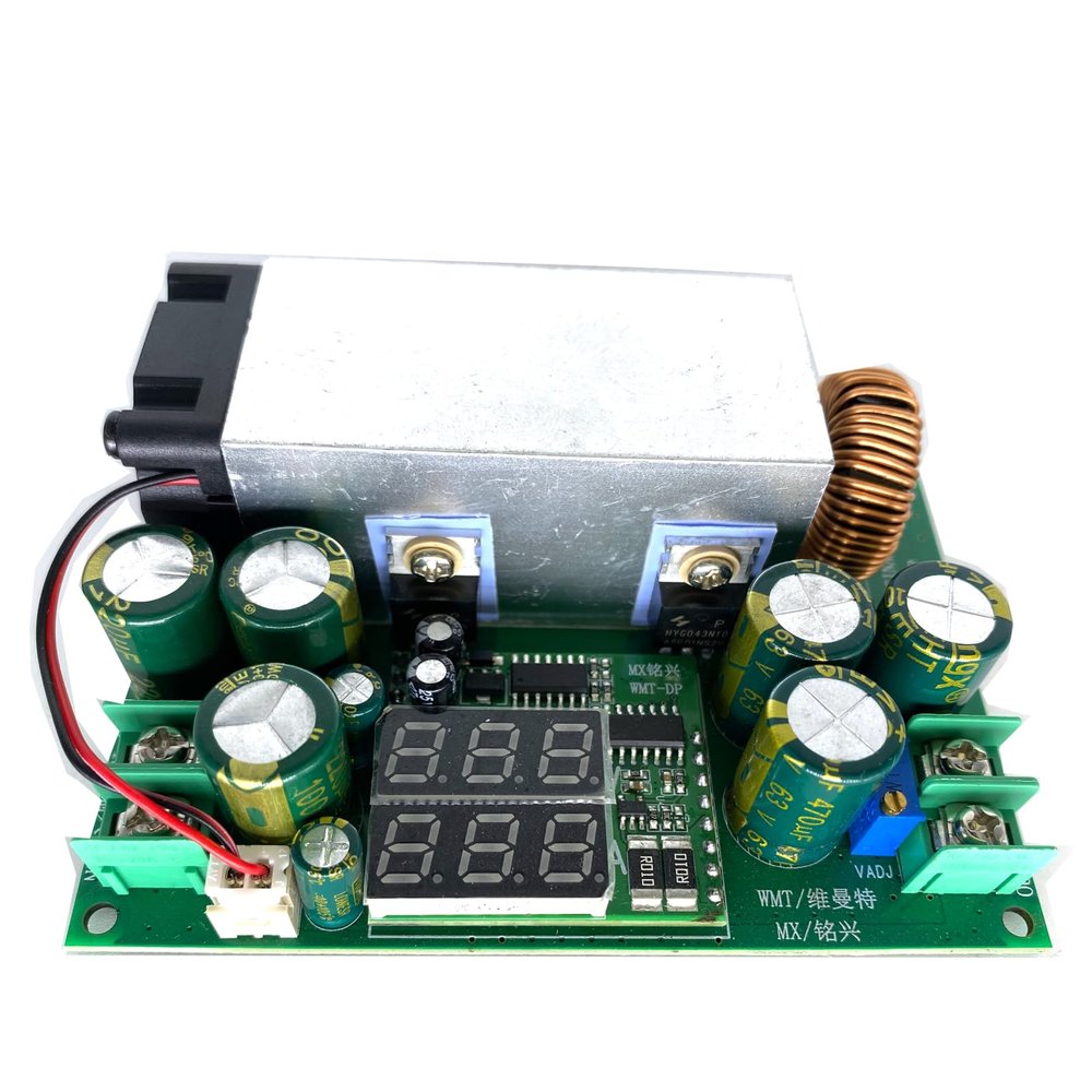 DC-DC 25A 600W Adjustable Step Down Module High Power 12V-75V to 5V 19V 21V 24V 48V with Digital Display of Voltage and Current