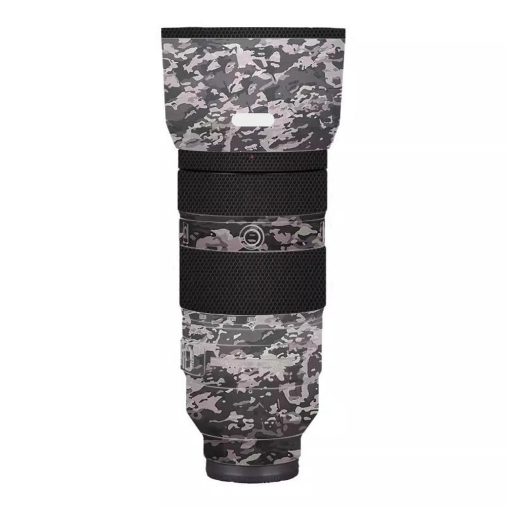Camera Lens Sticker for Sony FE 100-400mm F4.5-5.6 Macro Coat Wraps Film Protector Vinyl Decal Skin 100-400 4.5-5.6(Field Camouflage)