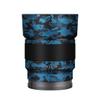 Camera Skin Wrap Lens Skins Protector Anti-Scratch Coat Wrap Cover Sticker for Sony FE 50mm F1.8 50 1.8(Knight Blue) view 1