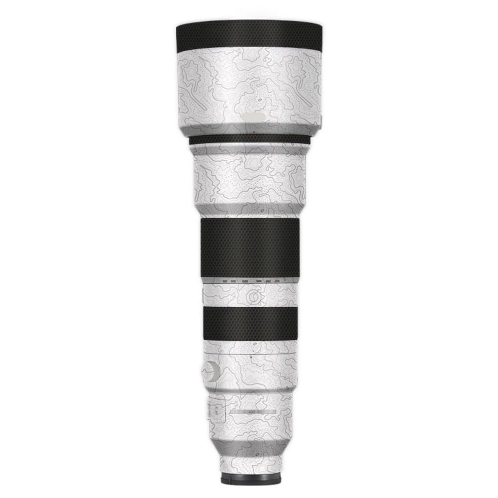 Camera Lens Skin Anti-Scratch Sticker for Sony FE 400-800mm F6.3-8 G Coat Vinyl Protective Film Decals 400-800 6.3-8(Contour White)