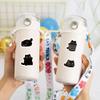 1000 Pcs Black Cats Decor Stickers Bulk 2 Roll 1 Inch,Cute Animal Sticker Pack Book Water Bottles Laptop,Cartoon Cat Meme Stickers for Boys Girls view 4