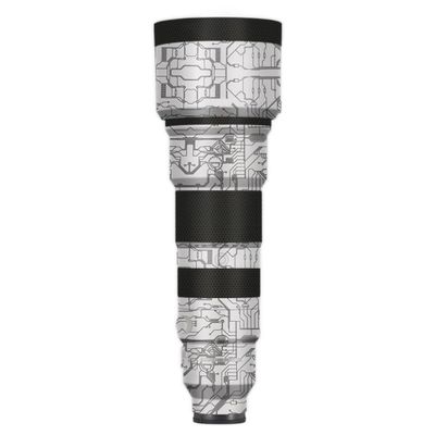 Camera Lens Skin Anti-Scratch Sticker for Sony FE 400-800mm F6.3-8 G Coat Vinyl Protective Film Decals 400-800 6.3-8(Circuit White)