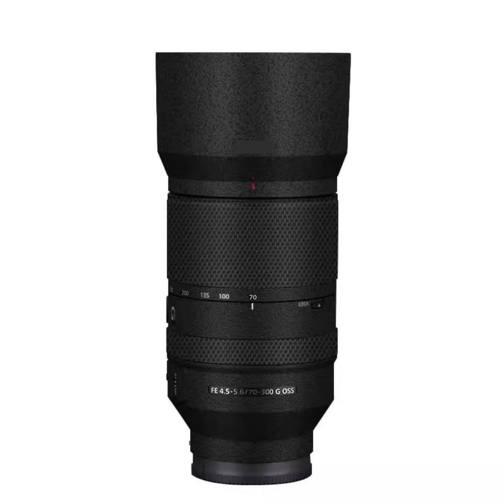 Lens Skin Vinyl Wrap Film Camera Protective Sticker for Sony FE 70-300mm F4.5-5.6 Photography Accessories 70-300 4.5-5.6(Frosted Black)