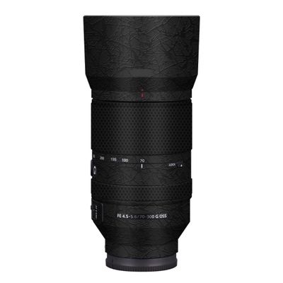 Lens Skin Vinyl Wrap Film Camera Protective Sticker for Sony FE 70-300mm F4.5-5.6 Photography Accessories 70-300 4.5-5.6(Splash Ultra Black)