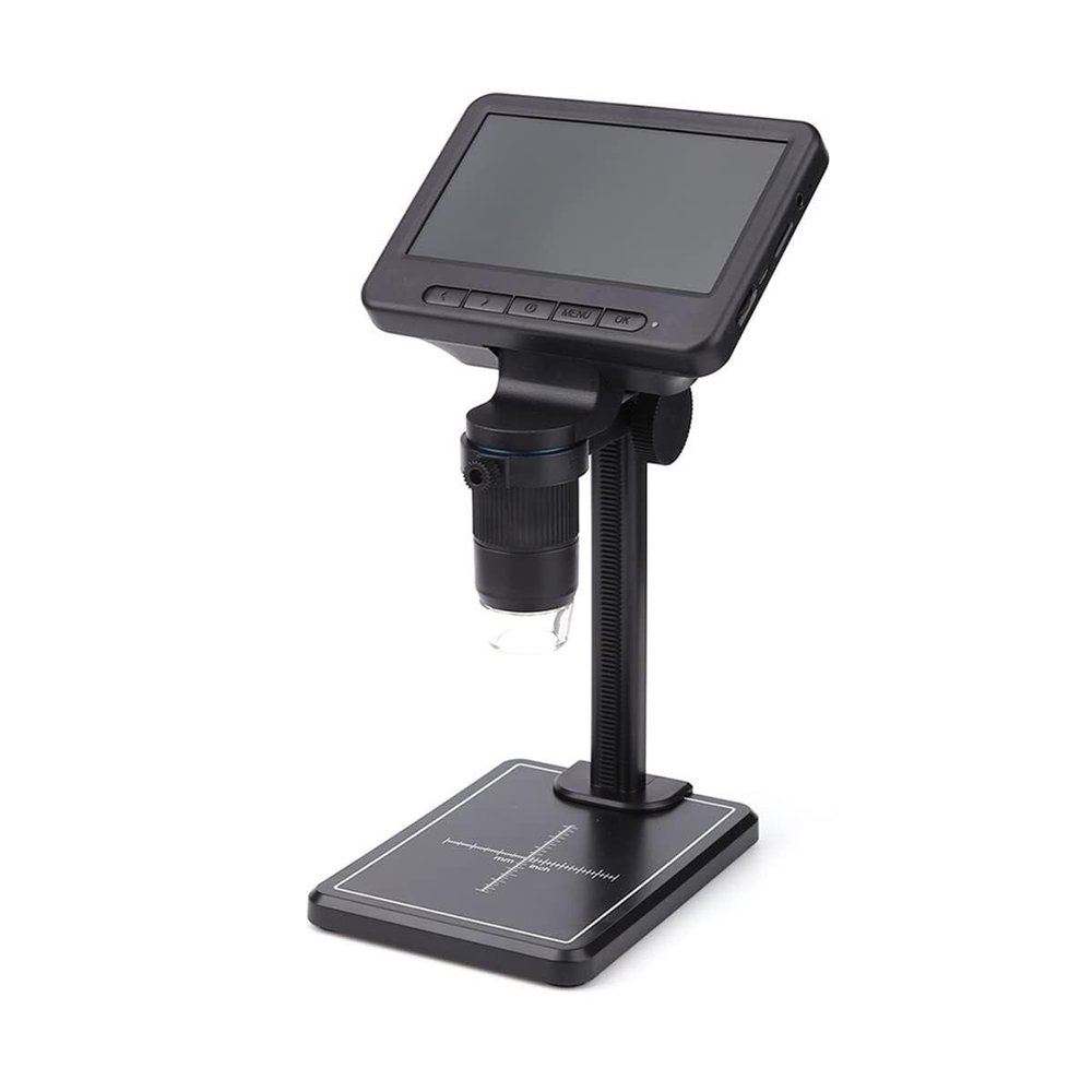 1200X Digital Microscope for Video Microscope 7inch LCD 12MP Continuous Amplification Magnifier Tool