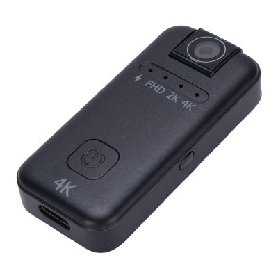 PUSOKEI Portable Sport DV Camera, 4K Ultra HD Wide Angle Water Proof Cycling Recording with Intelligent Shake Prevention for OS X, Playback Support