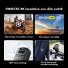 PUSOKEI Portable Sport DV Camera, 4K Ultra HD Wide Angle Water Proof Cycling Recording with Intelligent Shake Prevention for OS X, Playback Support view 2