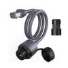AoQhir Ethernet Adapter RJ45 Coupler  Gigabit Waterproof Network Cable Connector, IP68 Rated, Compatible with Starlink V3 Communication Cables view 1