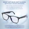 Denash AI Translation Smart Glasses,AI Translator Glasses Support 134 Languages Real Time Translation,Bluetooth Audio Sunglasses with Speakers for Travel Business Calls view 3