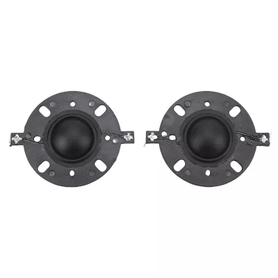 Wisoqu Tweeter Diaphragm, Audio Speaker Replacement Horn Diaphragm, 2PCS 25.5mm Replacement Diaphragm, Tweeter Voice Coil Speaker Horn DIY Repair Part for 4 Inch Tweeter