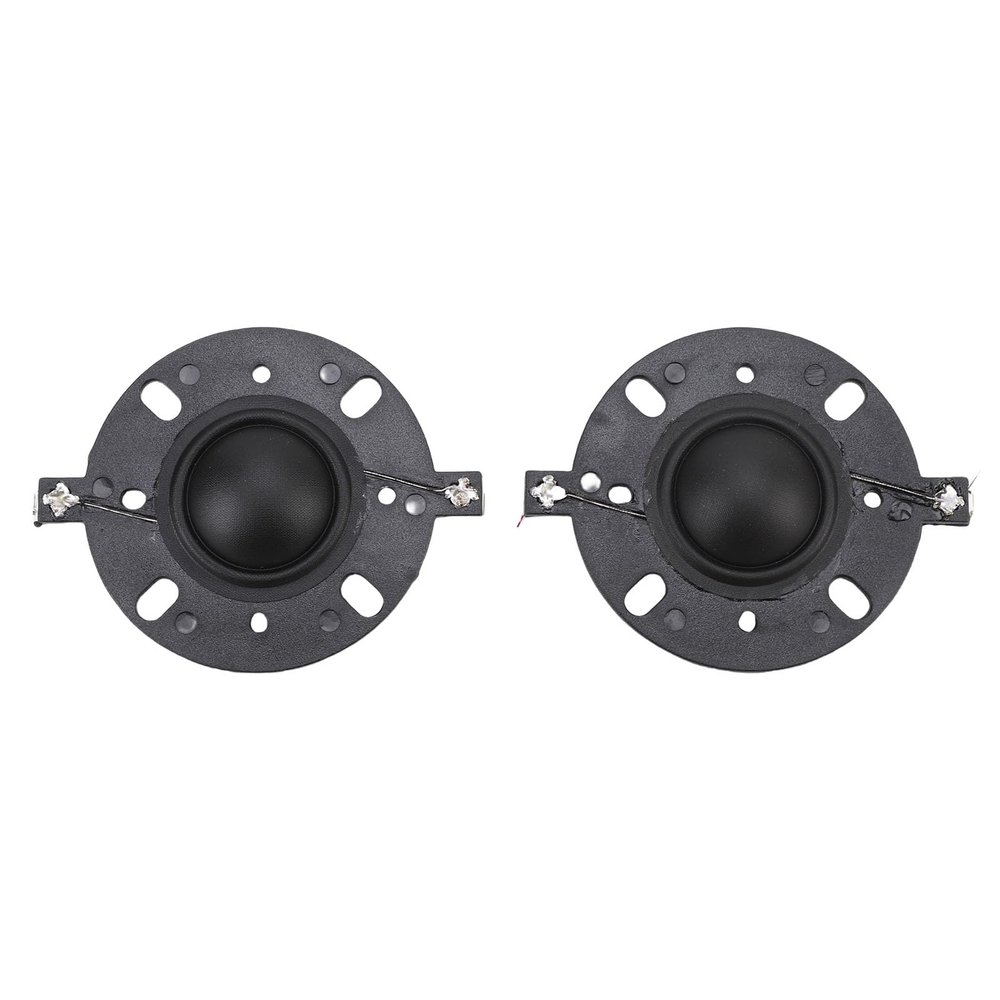 Wisoqu Tweeter Diaphragm, Audio Speaker Replacement Horn Diaphragm, 2PCS 25.5mm Replacement Diaphragm, Tweeter Voice Coil Speaker Horn DIY Repair Part for 4 Inch Tweeter