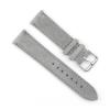 HFERHT Soft Suede Leather Watch Band 18mm 19mm 20mm 22mm 24mm Blue Watch Straps Stainless Steel Buckle Watch Accessories(Gray,20mm) view 1