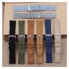 HFERHT Soft Suede Leather Watch Band 18mm 19mm 20mm 22mm 24mm Blue Watch Straps Stainless Steel Buckle Watch Accessories(Gray,20mm) view 2