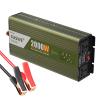 2000W 2500W Continuous Pure Sine Wave Inverter, 4000W 5000W Peak Power Inverter 12V-72V to 110V 120V,Ultra-Quiet Cooling,for RV/Truck/Solar/Home Backup-Powers Heavy-Duty Tools&Appliances (2000W12V) view 1