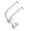 Estink 2Pcs Bridge Bracket Mount, Bbnjql1S 150 Stainless Steel J Pole Mount Accessory, J Pole, Be4Rqc for Outdoor Security Cameras, Bridge view 2