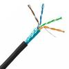 1000 ft. Plenum Cat5e Bulk Cable - Black view 1