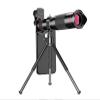 36X Phone Telephoto Lens, High-Power HD Retractable Zoom Mobile Phone External Camera Lens Kit With Tripod & Clip For Most Smartphones, Perfect For Wildlife/Bird Watching, Travel Photography(+Bracket) view 1