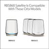NETGEAR Orbi Tri-Band WiFi 6 Mesh Add-on Satellite (RBS860) - Works with Orbi RBR860S and RBK863S, Adds Coverage Up to 2,700 sq. ft., AX6000 (6Gbps) (Renewed) view 3