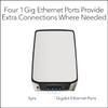 NETGEAR Orbi Tri-Band WiFi 6 Mesh Add-on Satellite (RBS860) - Works with Orbi RBR860S and RBK863S, Adds Coverage Up to 2,700 sq. ft., AX6000 (6Gbps) (Renewed) view 4