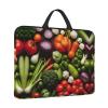 14in Laptop Case Sleeve Bag - Introduction of various vegetables Print Portable Handle, Business Travel, Commuting, Accessory Pocket view 4