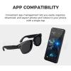 Yoidesu AI Smart Camera Glasses, 5MP 1080P HD Camera Glasses with Music/Photo Taking/Calls, AI Translator 26 Languages for Outdoor and Indoor, Hiking Travel (Black) view 4