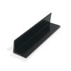 Outwater Plastics Black 1-1/2 Inch X 1-1/2 Inch X 1/8 Inch Thick Rigid Plastic Even Leg 90 Degree Angle Moulding 72 Inch Lengths (Pack of 18 Pieces, 108 feet Total) view 1