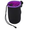 BEBEMOKO Water Resistant Camera Lens Pouch Bag Lightweight Shockproof Protective Case with Pull Cord Closure Belt Loop for DSLR and Mirrorless Cameras view 1