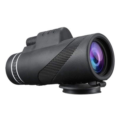 40X60 Day & Night Dual-Focus Optics Zoom Monocular Telescope - Waterproof, Clear for Outdoor Bird Watching, Adult Travel Sightseeing