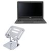 BoxWave Stand and Mount Compatible with Acer Aspire One Cloudbook 14 (AO1-431) - Executive VersaView Laptop Stand, Ergonomic Adjustable Viewing Angle Metallic Riser - Metallic Silver view 1