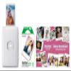 FUJIFILM Instax Mini Link 2 Smartphone Printer Bundle 2025 - Clay White view 1