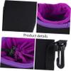 COOLHIYA Water Resistant Shockproof Camera Lens Bag Neoprene Protective Pouch with Drawstring Closure for DSLR Lens Dust and Scratch Protection view 3