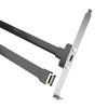 AOOOWER USB 3.1 TypeE to Type C Shielded Cable TypeE to Type C Front Panel Connection for Computer Enthusiasts view 1