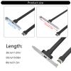 AOOOWER USB 3.1 TypeE to Type C Shielded Cable TypeE to Type C Front Panel Connection for Computer Enthusiasts view 3