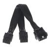 8Pin Female to 8Pin 4+4Pin Male Cable 1 to 2 Splitter for CPU Power Adapter Cord view 1