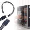 6Pin to PCIE 6Pin Graphics Card Power Cable 6 Pin Video Card Power Adapter Connector Replacement for Desktop view 2