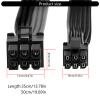 6Pin to PCIE 6Pin Graphics Card Power Cable 6 Pin Video Card Power Adapter Connector Replacement for Desktop view 3