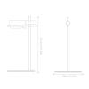 AOOOWER Headsets Stand Holder Headphone Rack Mount Hanger Earphone Hanger view 3
