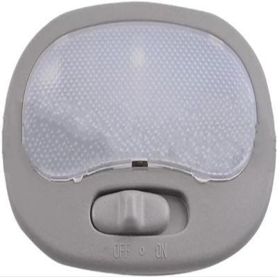 Car Interior Reading Light Assembly Indoor Roof Ceiling Dome Light Night Lamp with On Off Switch P3161-100 for Kalos for Lova Car Dome Reading Light