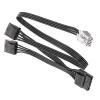 6Pin Series PCIE Power Supply Connector Cable to 4PIN D Type Power Supply for Cable view 3