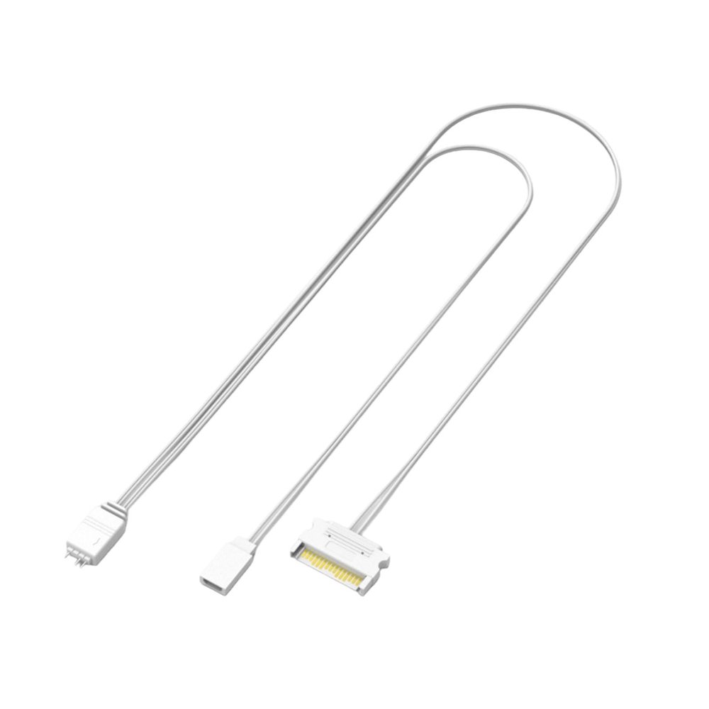AOOOWER Motherboards ARGB SYNC Splitters, 5V 3Pin ARGB SYNC HUB Transfer Extension Cable