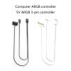 AOOOWER Motherboards ARGB SYNC Splitters, 5V 3Pin ARGB SYNC HUB Transfer Extension Cable view 2
