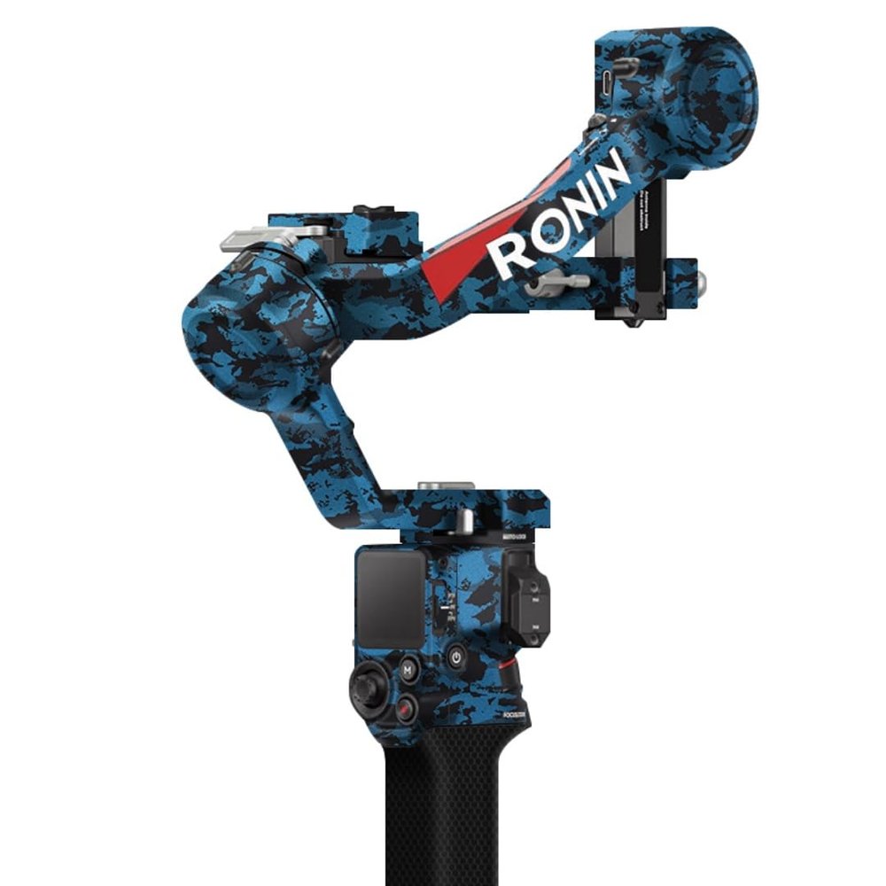 Anti-Scratch Decal Skin for DJI RS4 Stickers Stabilizer Head Protection Vinyl Wrap Film Protector Coat Ronin RS 4 S4 RoninS4 (Knight Blue)
