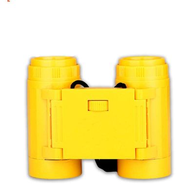 Telescope Outdoor 3-12 Years Old Child Travel Amplification Binocular Waterproof Compact Filter/Yellow/A (Yellow A)