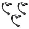 12V/4Pin PWMs Fan Splitter Adapter Cable 1 to 2 Computer CPU Coolers Fan Splitter PC Chassis Fan Extension Power Cable view 4